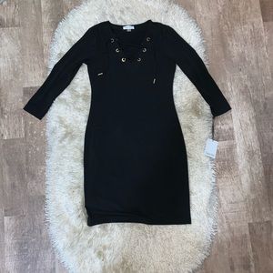 Black Calvin Klein dress